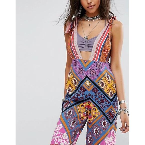 Free People Maritzah One Piece Multi - Picture 5 of 15